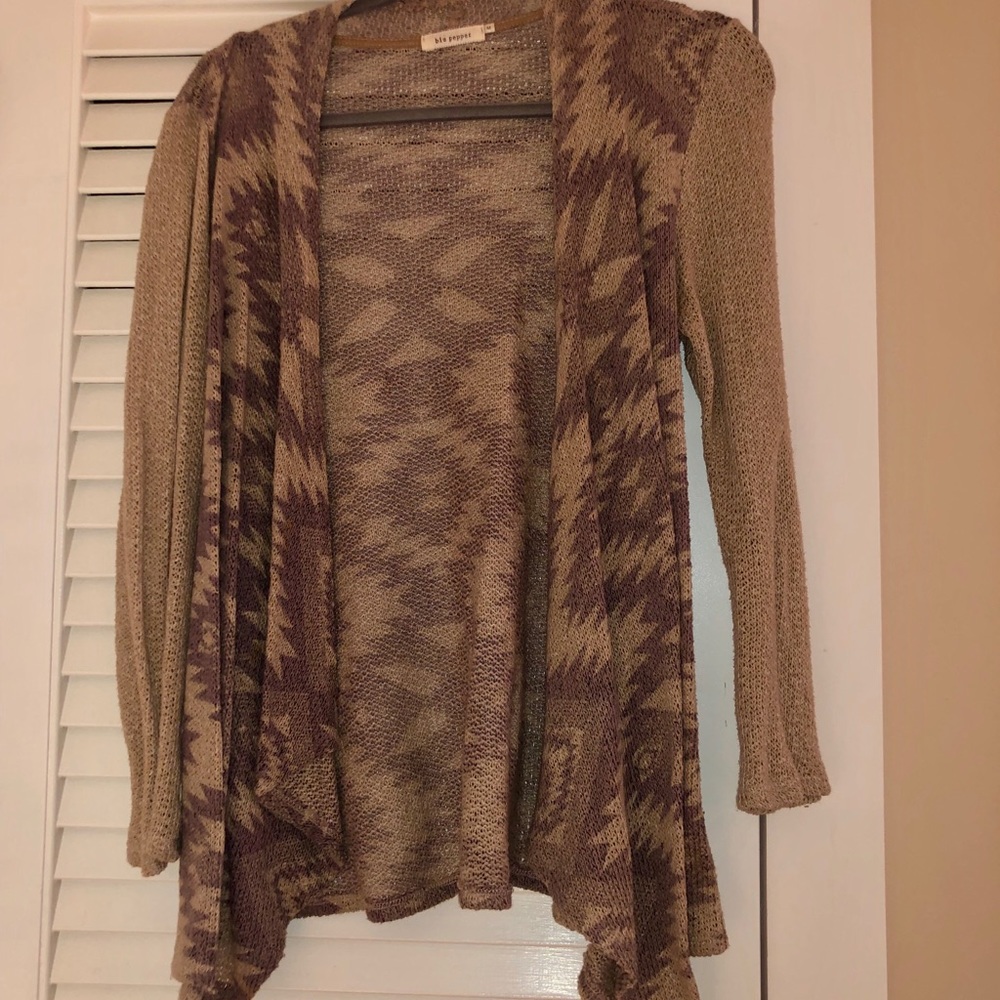 Medium Blu Pepper Cardigan